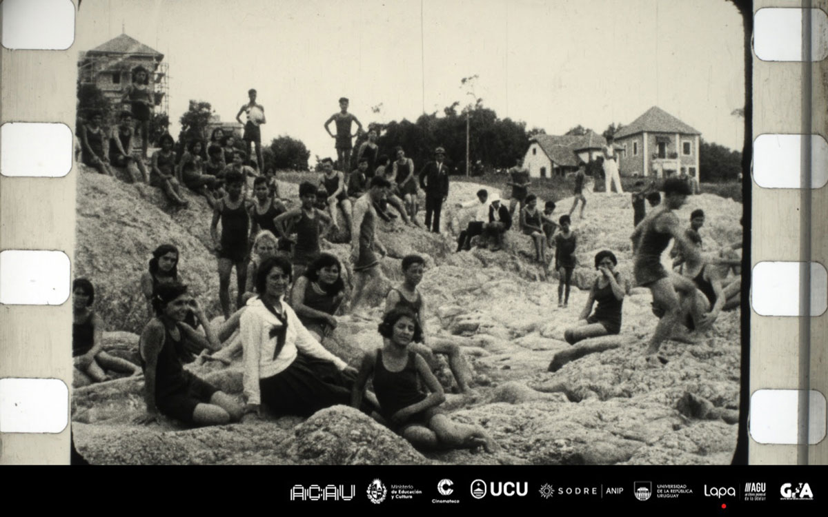 Visita de escolares paraguayos a Montevideo en 1930