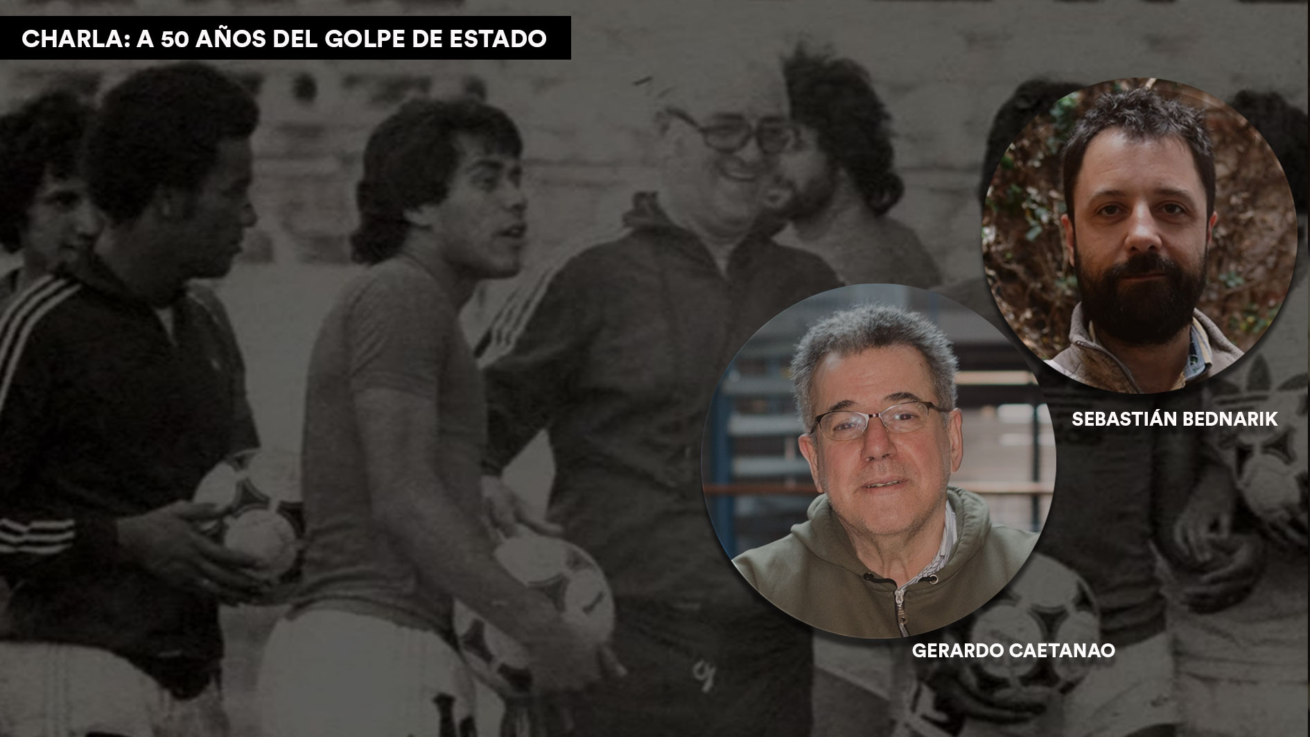 Charla Fútbol y Dictadura