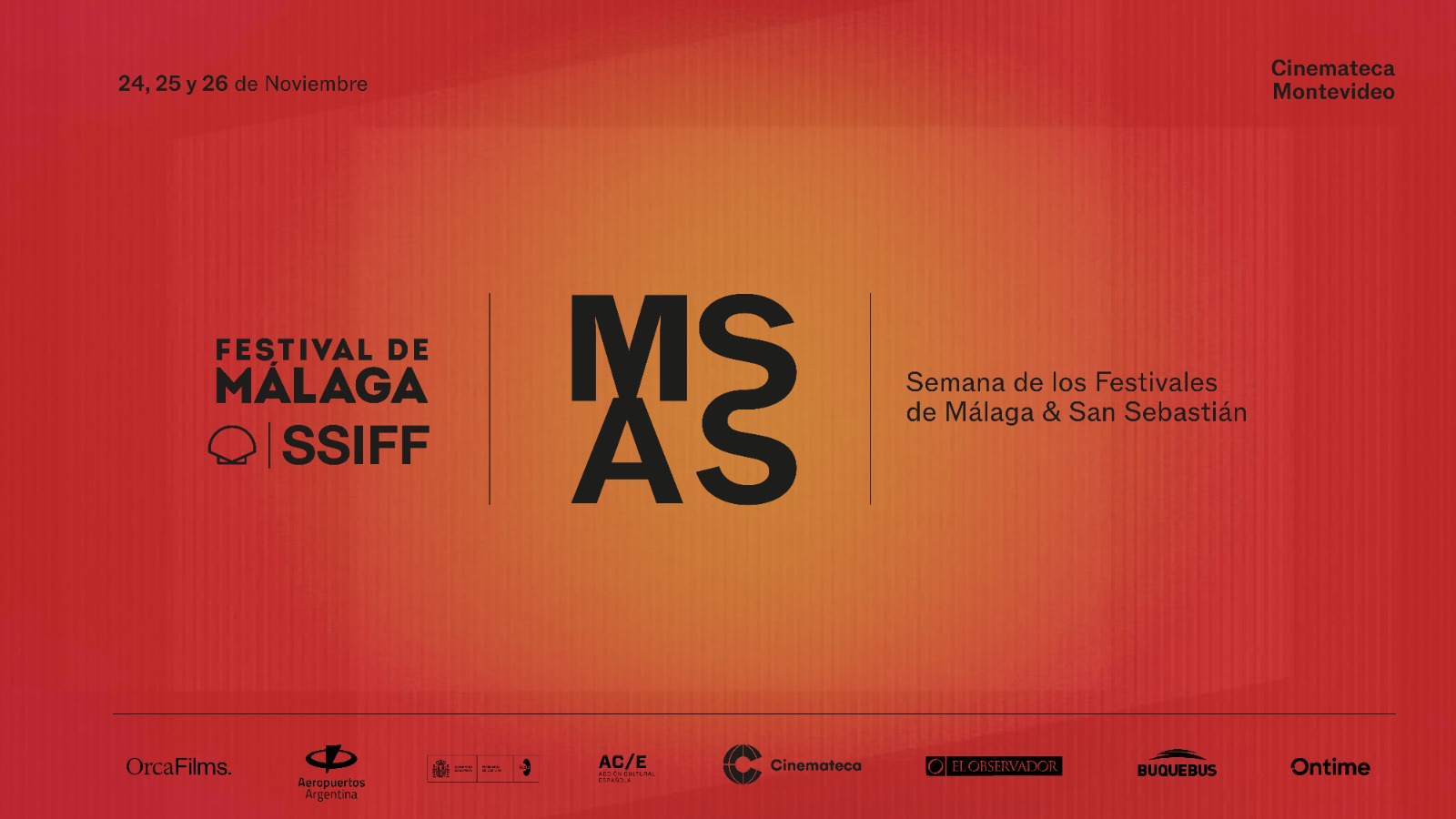Semana de Cine del Festival de Málaga y Festival de San Sebastián
